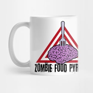 Zombie food Pyramid Mug